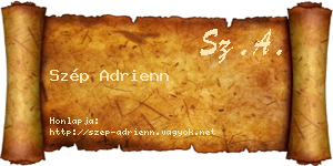 Szép Adrienn névjegykártya